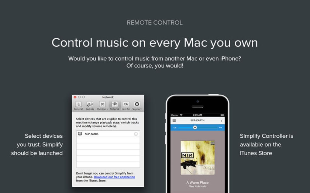 Simplify music app mac download